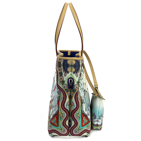1点物】ETRO(エトロ) ライオンワンハンドバッグ（中古】 エトロ ETRO 