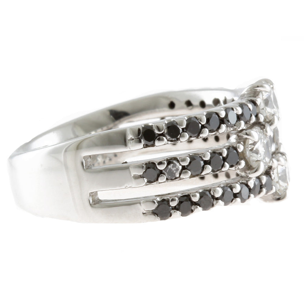 限界値下げ祭10-OF】 K18WG リング 指輪 ダイヤモンド 0.91ct 