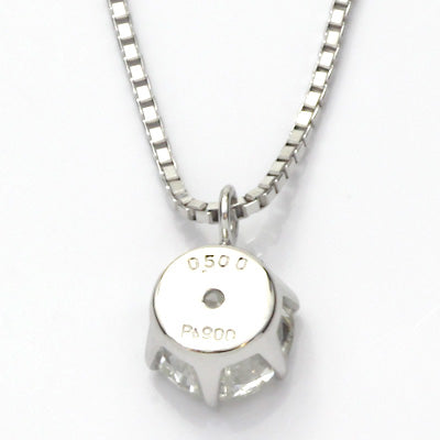 ⭐️金高騰⭐️Pt850/900ピンクD &ダイヤモンドネックレス⭐️USED⭐️ ⭐️金高騰⭐️Pt850/900ピンクD &ダイヤモンドネックレス