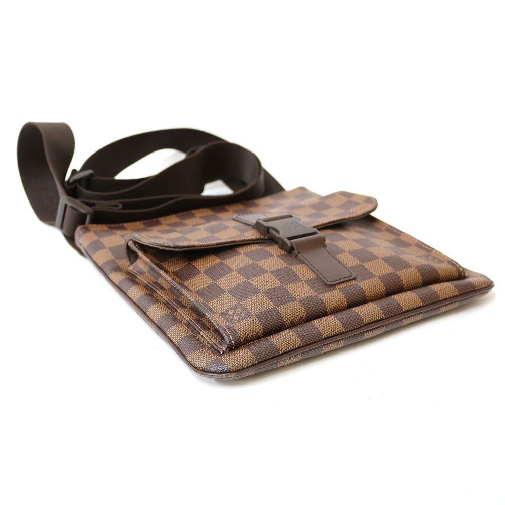 中古】 ルイ・ヴィトン LOUIS VUITTON ショルダーバッグ ダミエ ポシェット メルヴィーユ ダミエキャンバス N51127 ブ –  【公式】リサイクルキング オンラインショップ