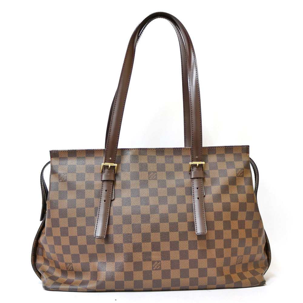 中古】 ルイ・ヴィトン LOUIS VUITTON ショルダーバッグ ダミエ チェルシー ダミエキャンバス N51119 ブラウン ブラウ –  【公式】リサイクルキング オンラインショップ