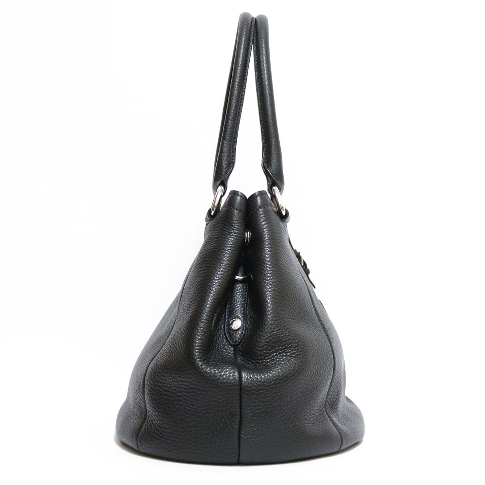 バッグ PRADA Leather Shoulder Bag 2way Used] Prada Shoulder Bag 2way Handbag Leather Black Black