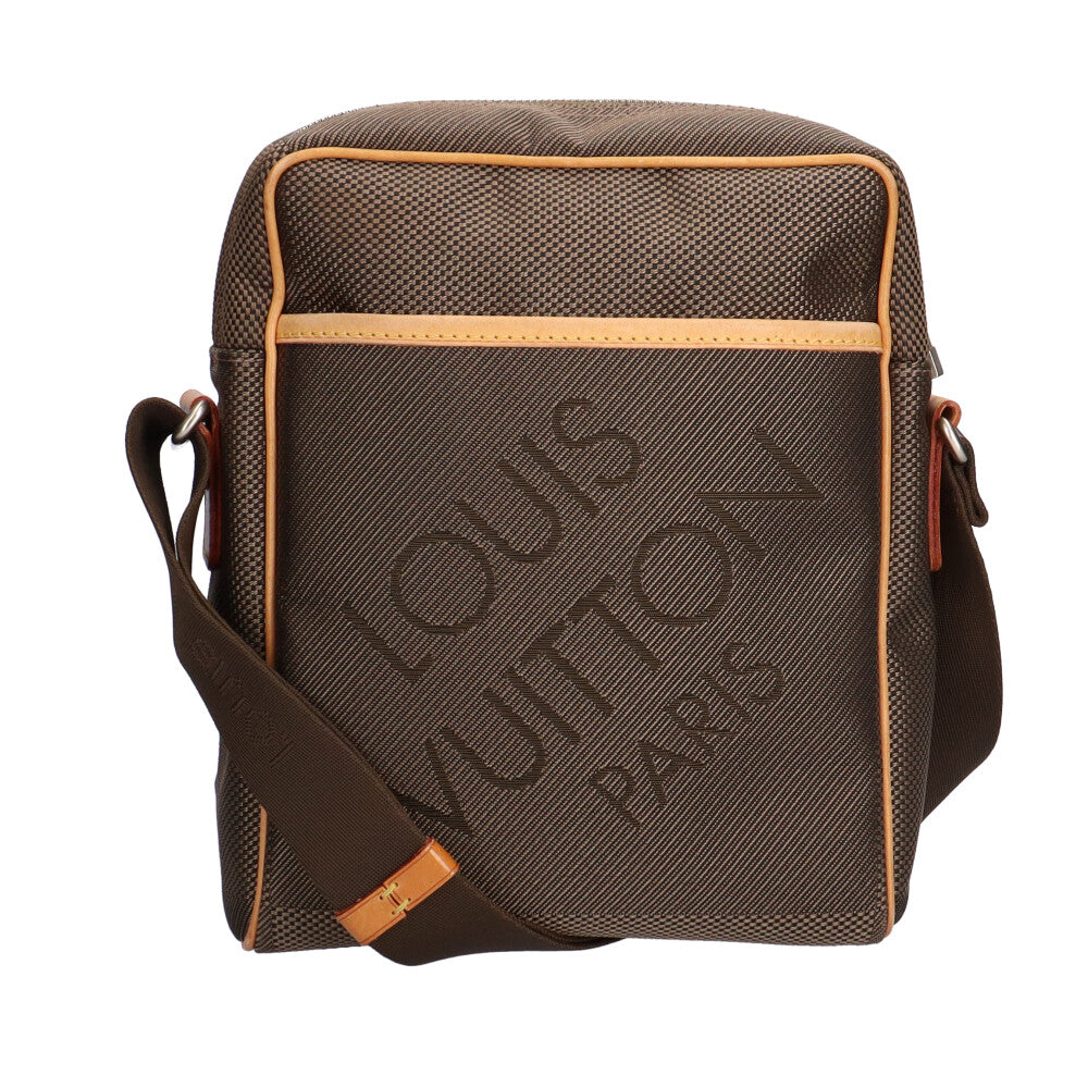 【中古】 ルイ・ヴィトン LOUIS VUITTON ショルダーバッグ ダミエジェアン シタダンNM ダミエジェアンキャンバス M93224 テール  ブラウン メンズ【SH】【BIM】