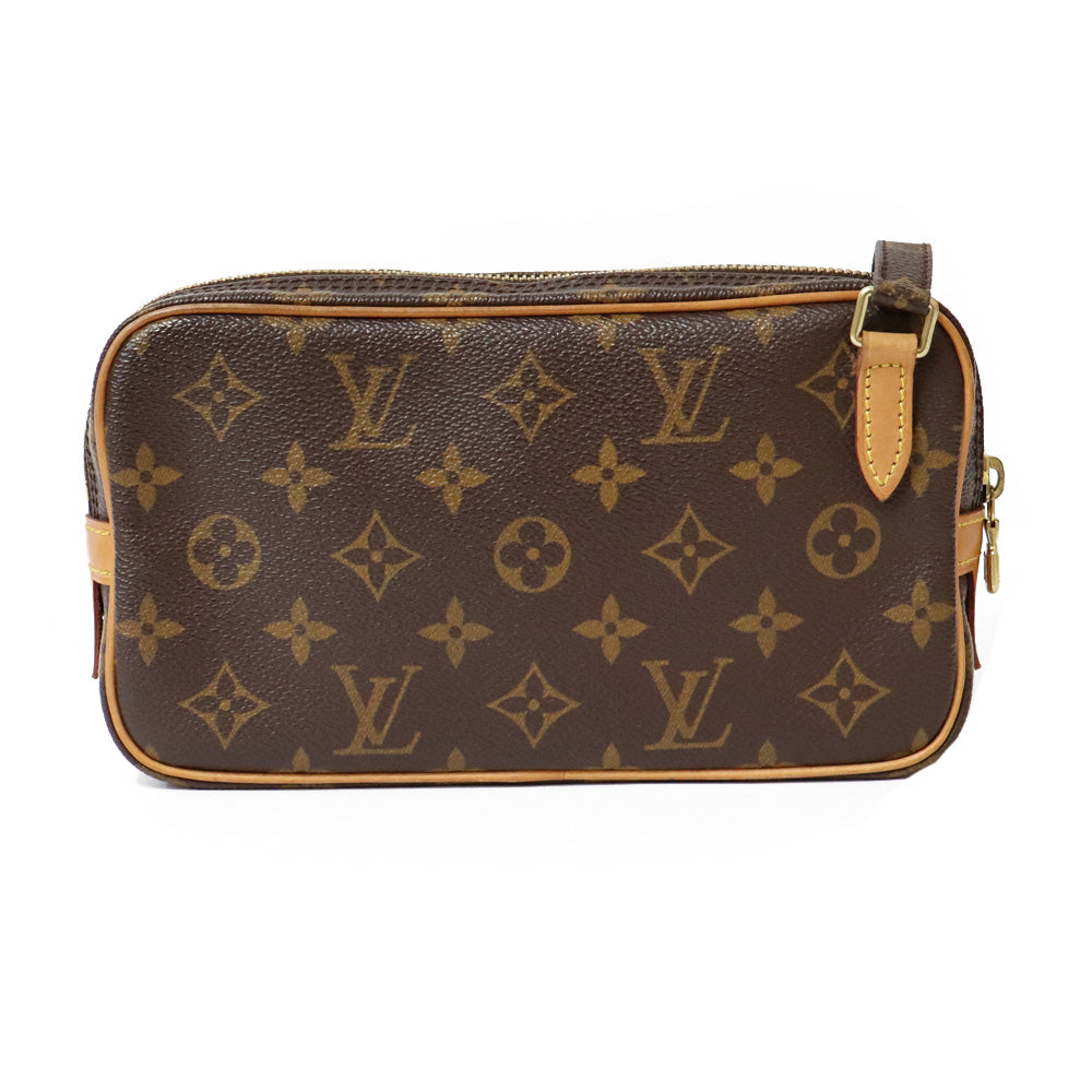 中古】 ルイ・ヴィトン LOUIS VUITTON ショルダーバッグ モノグラム マルリーバンドリエール モノグラムキャンバス ブラウン –  【公式】リサイクルキング オンラインショップ