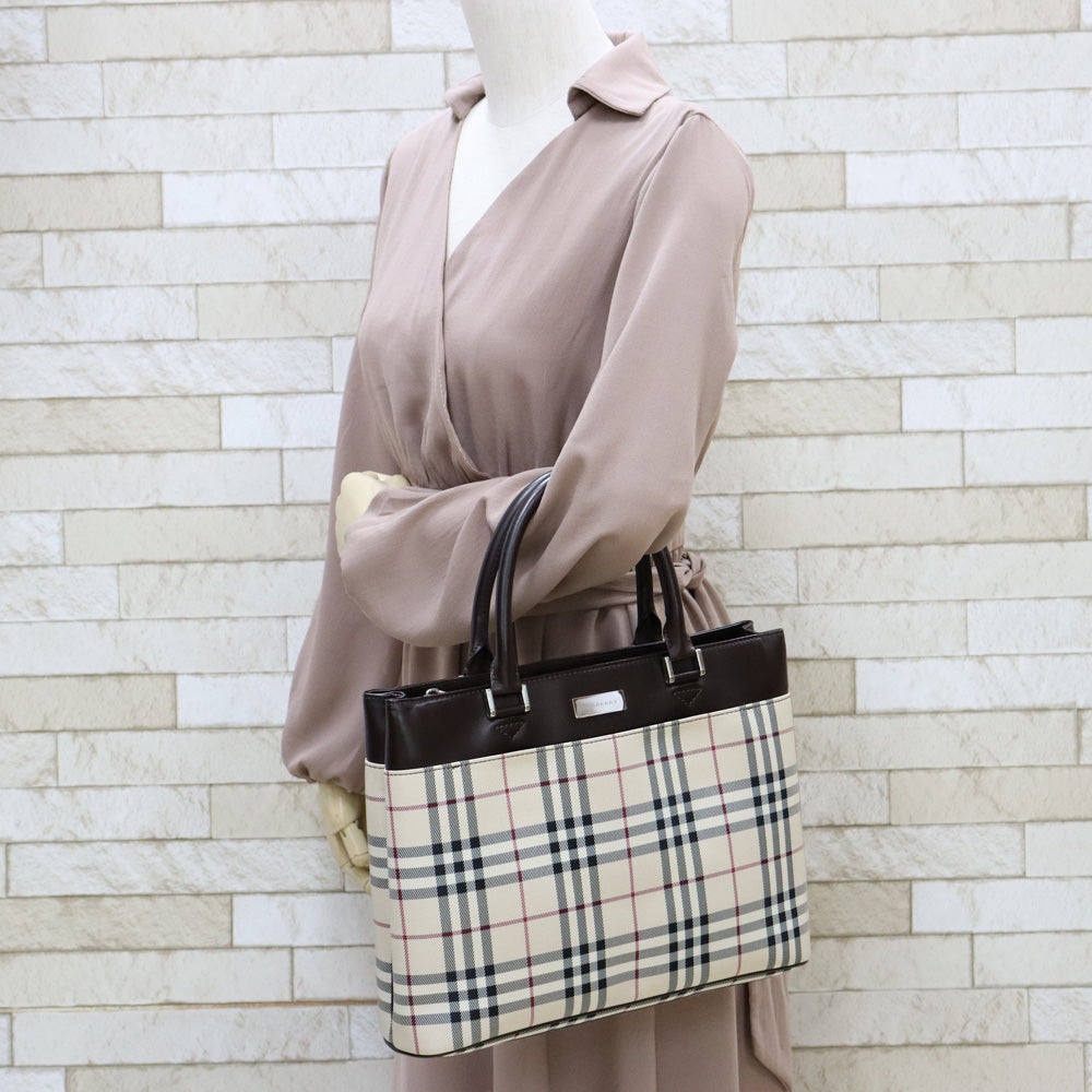 burberry トート バッグ 中古