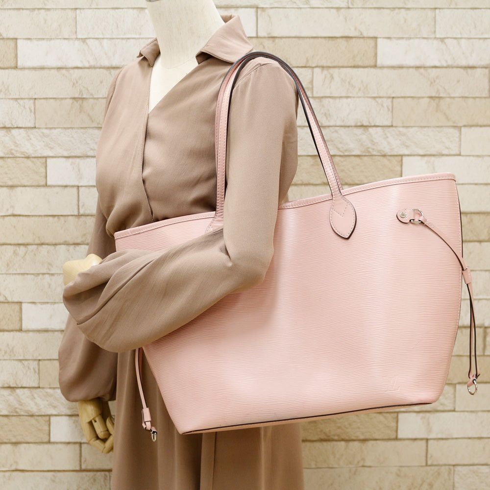 Tote Bag Neverfull Mm Pink Ballerine Neverfull With Pink Lining