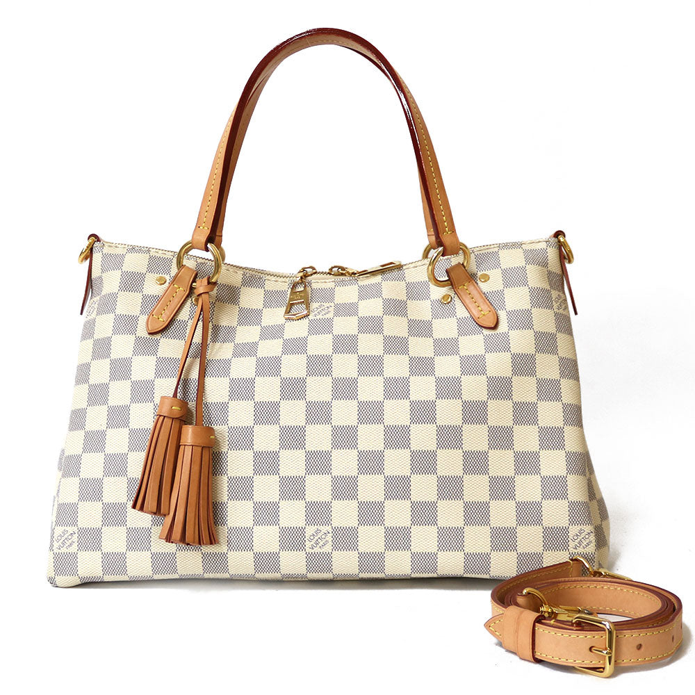 中古】 ルイ・ヴィトン LOUIS VUITTON ショルダーバッグ ダミエ アズール リミントン N40022 ホワイト レディース【B –  【公式】リサイクルキング オンラインショップ