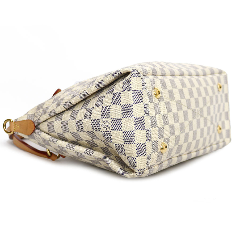 中古】 ルイ・ヴィトン LOUIS VUITTON ショルダーバッグ ダミエ アズール リミントン N40022 ホワイト レディース【B –  【公式】リサイクルキング オンラインショップ