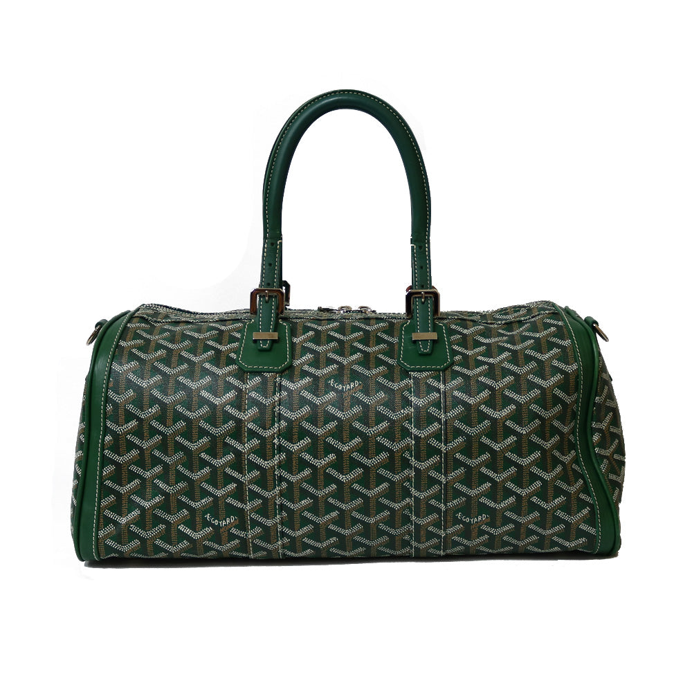 中古】 ゴヤール GOYARD ボストンバッグ クロワジュール40 キャンバス グリーン グリーン レディース【BIM】 – 【公式】リサイクルキング  オンラインショップ