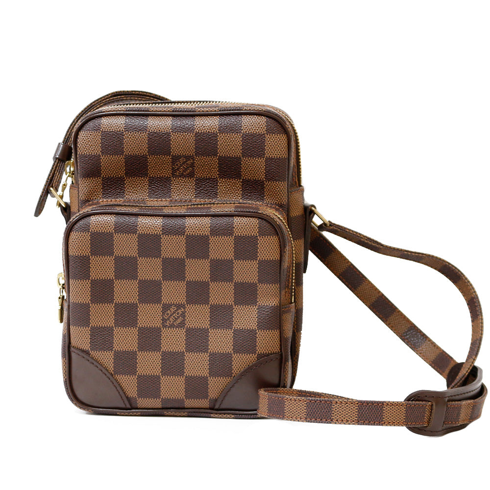 【中古】 ルイ・ヴィトン LOUIS VUITTON ショルダーバッグ ダミエ アマゾン スペシャルオーダー ダミエキャンバス N48074 ブラウン  ブラウン レディース【BIM】