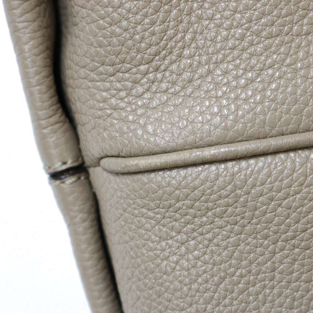 中古】 フェンディ FENDI ショルダーバッグ レザー グレー