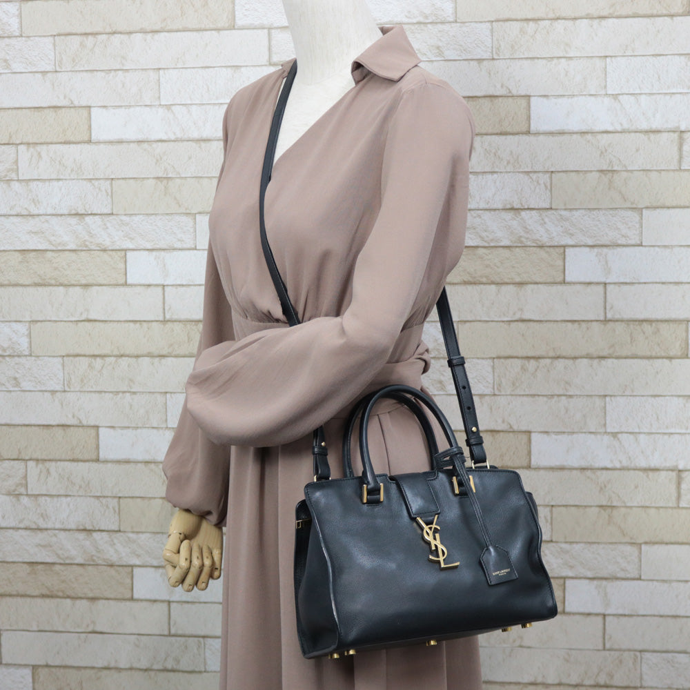 中古】 サンローラン SAINT LAURENT ショルダーバッグ ハンドバッグ  