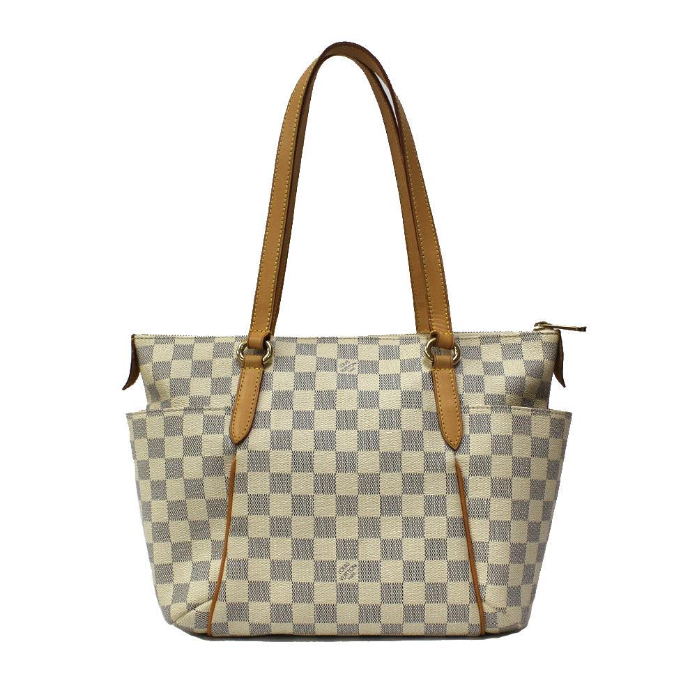 中古】 ルイ・ヴィトン LOUIS VUITTON ショルダーバッグ ダミエアズール トータリーPM N41280 ホワイト レディース【 –  【公式】リサイクルキング オンラインショップ