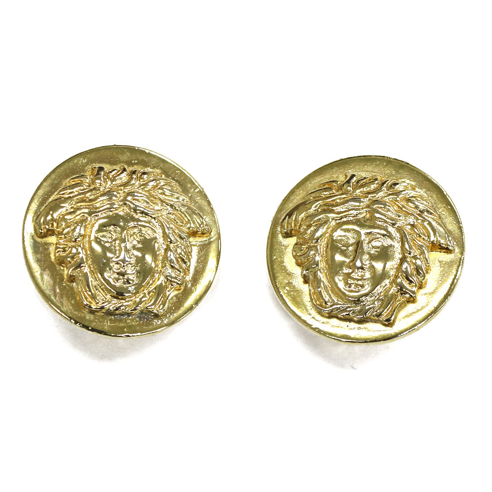 中古】 ジャンニ・ヴェルサーチ Gianni Versace イヤリング メタル 