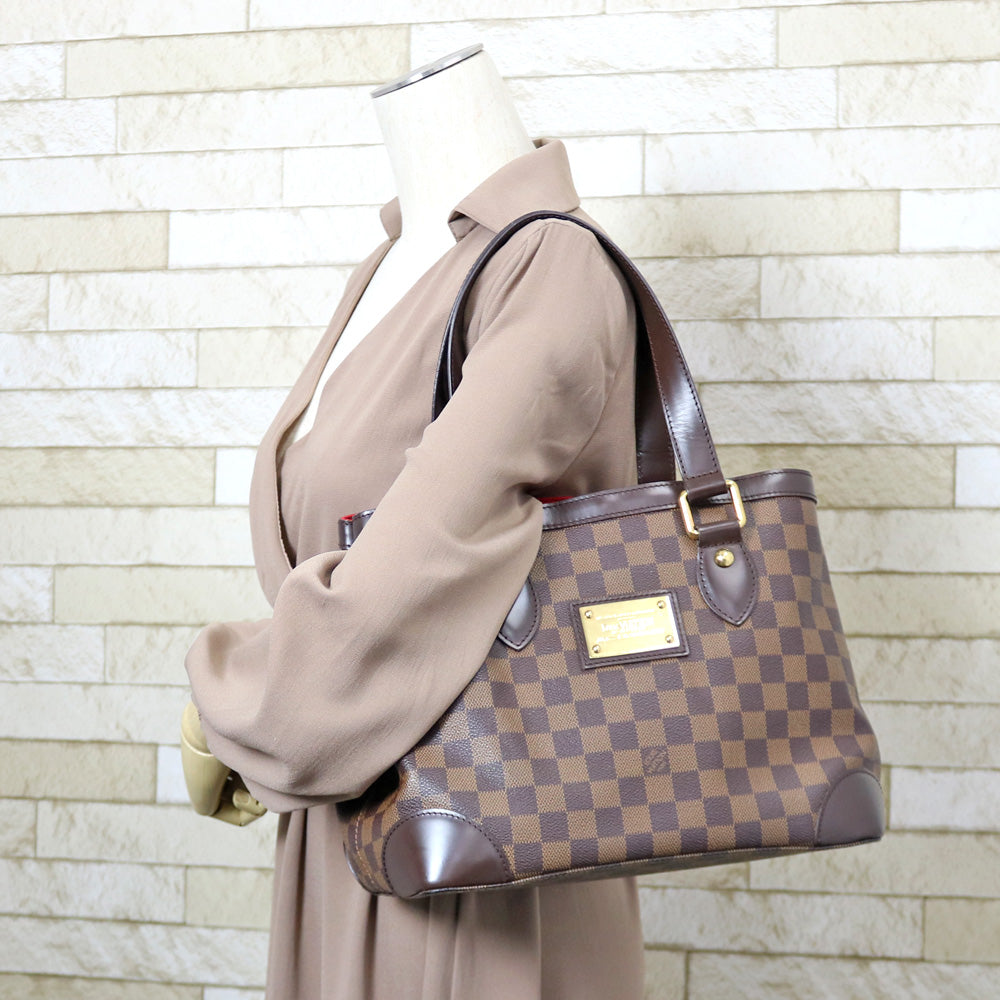 中古】 ルイ・ヴィトン LOUIS VUITTON ショルダーバッグ ダミエ ハムステッド PM N51205 ブラウン レディース【BI –  【公式】リサイクルキング オンラインショップ