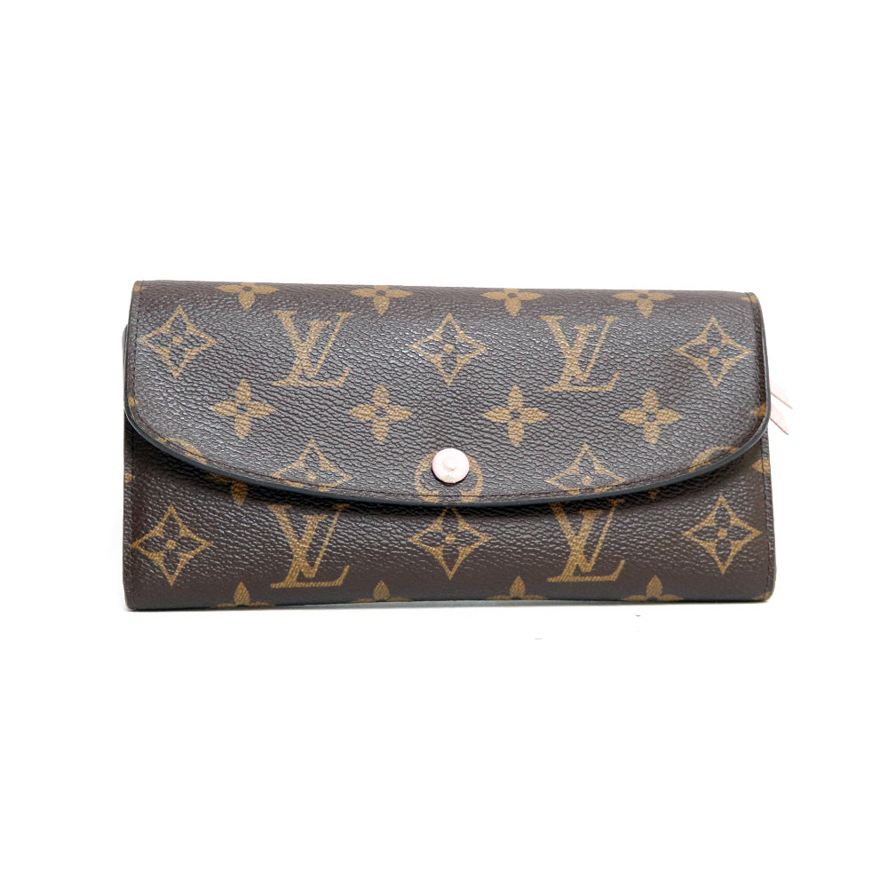 中古】 ルイ・ヴィトン LOUIS VUITTON 長財布 小銭入れ付き LV イニシャルM入り モノグラム ポルトフォイユ・エミリー レ –  【公式】リサイクルキング オンラインショップ