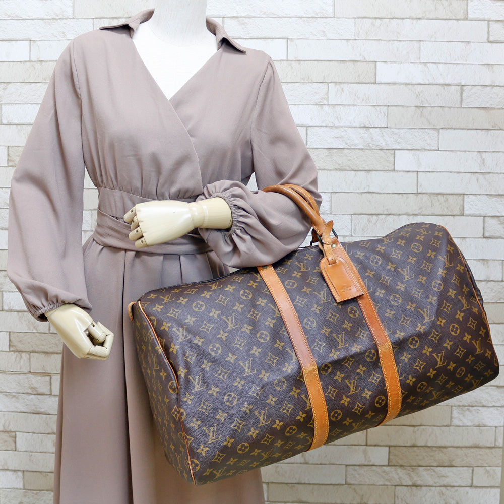 中古】 ルイ・ヴィトン LOUIS VUITTON ボストンバッグ LV 旅行 モノグラム キーポル55 モノグラムキャンバス M4142 –  【公式】リサイクルキング オンラインショップ