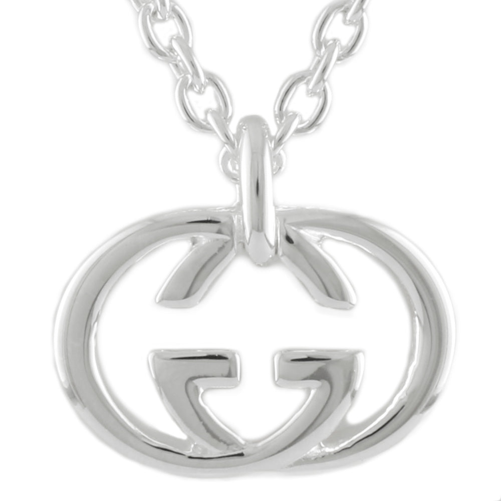 Used] Gucci SV925 Necklace GG Long Silver 925 Silver Unisex [SH