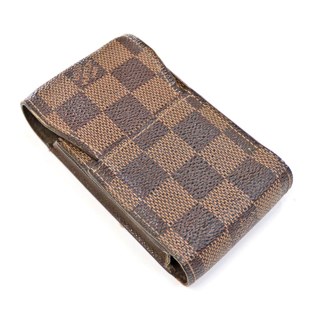 中古】 ルイ・ヴィトン LOUIS VUITTON シガレットケース たばこ 小物入れ イニシャル入り E.M ダミエキャンバス N630 –  【公式】リサイクルキング オンラインショップ