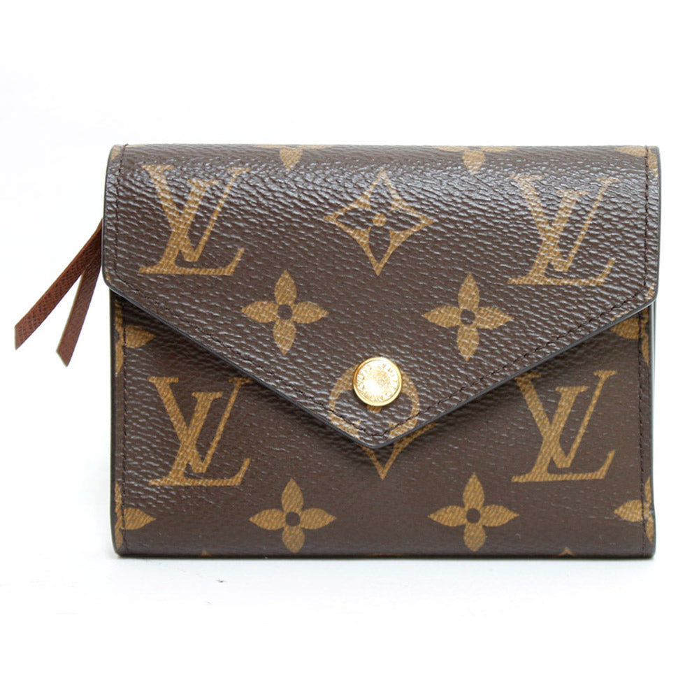 中古】 ルイ・ヴィトン LOUIS VUITTON 三つ折り財布 LV イニシャルR.C入れ モノグラム ポルトフォイユ・ヴィクトリーヌ –  【公式】リサイクルキング オンラインショップ