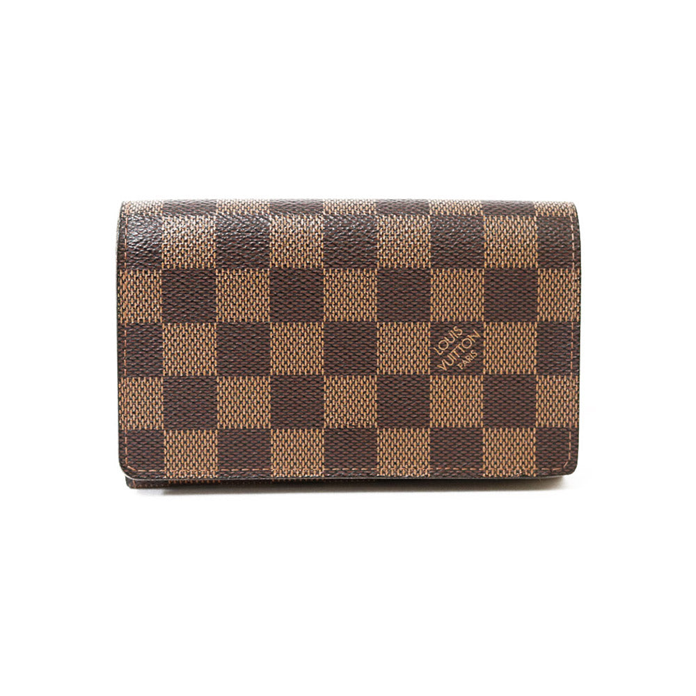 LOUIS VUITTON ルイヴィトン SP1918 ダミエ　汚れ・傷あり モノグラムやダミエは本革？合皮？ルイヴィトンの財布にひびや色あせが