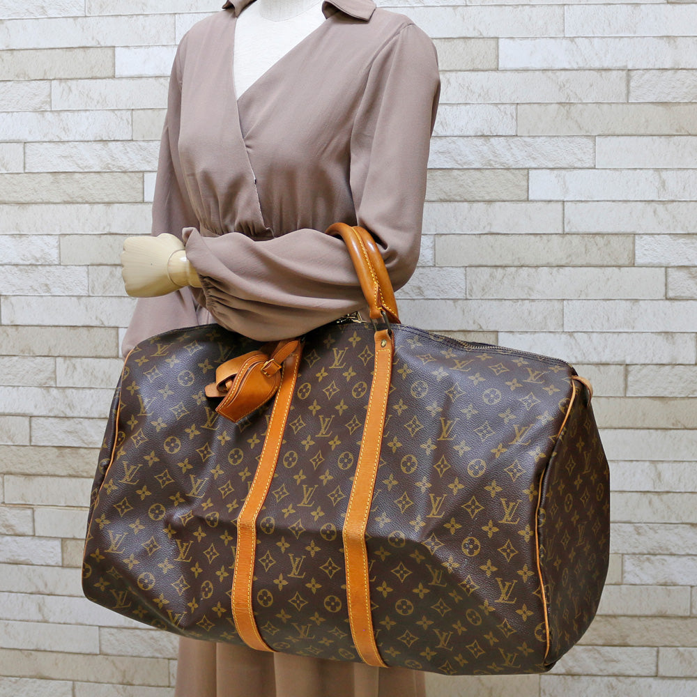 中古】 ルイ・ヴィトン LOUIS VUITTON ボストンバッグ LV 旅行 モノグラム キーポル55 モノグラムキャンバス M4142 –  【公式】リサイクルキング オンラインショップ