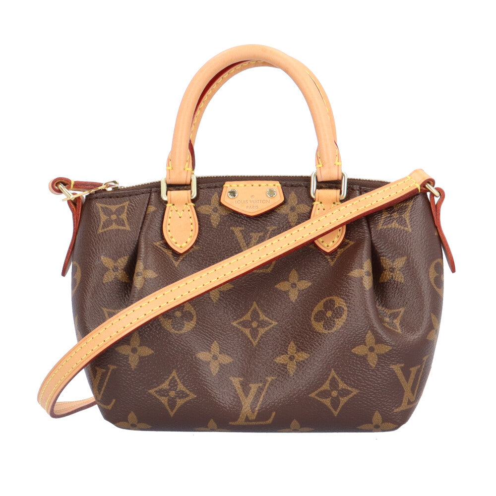 LOUIS VUITTON ルイヴィトン ナノテュレン モノグラム ショルダーバッグ モノグラムキャンバス ブラウン レディース 中古 –  【公式】リサイクルキング オンラインショップ