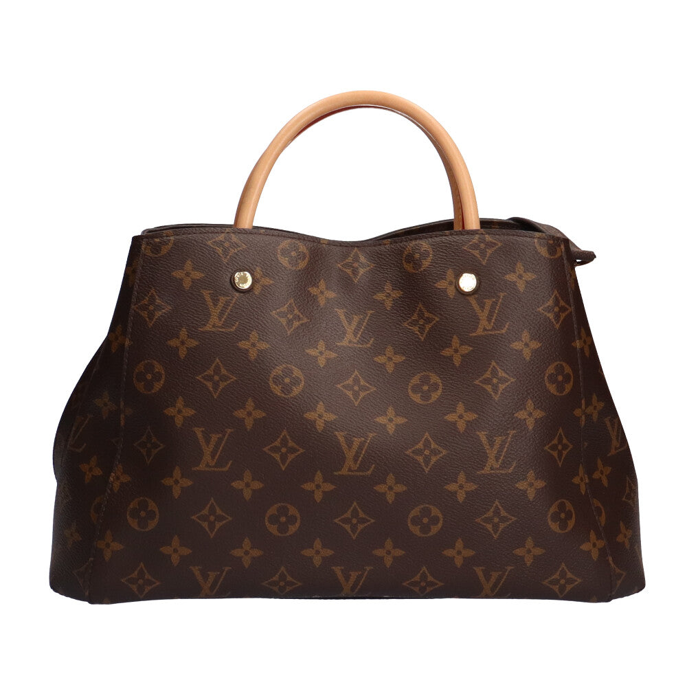 ルイヴィトン LOUIS VUITTON モンテーニュBB モノグラム ショルダーバッグ モノグラムキャンバス ブラウン レディース 中古 –  【公式】リサイクルキング オンラインショップ