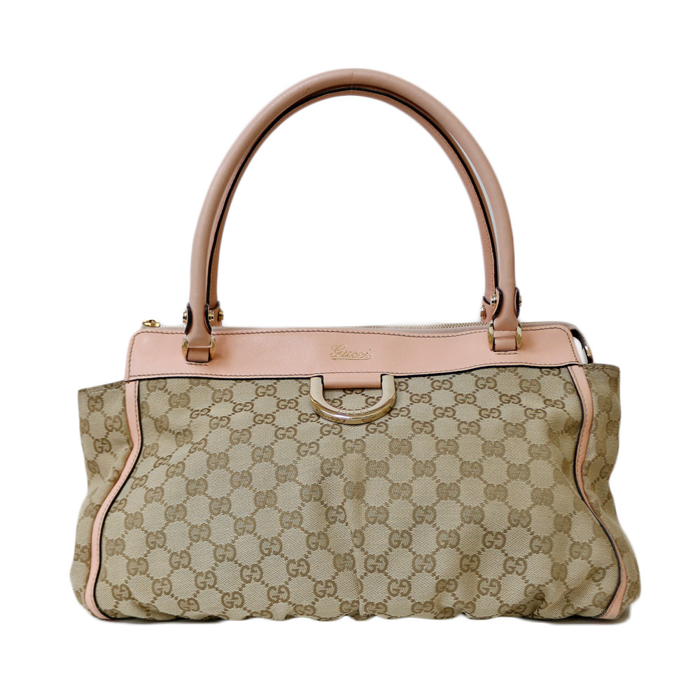 GUCCI グッチ GG ショルダーバッグ GGキャンバス ベージュ レディース 中古