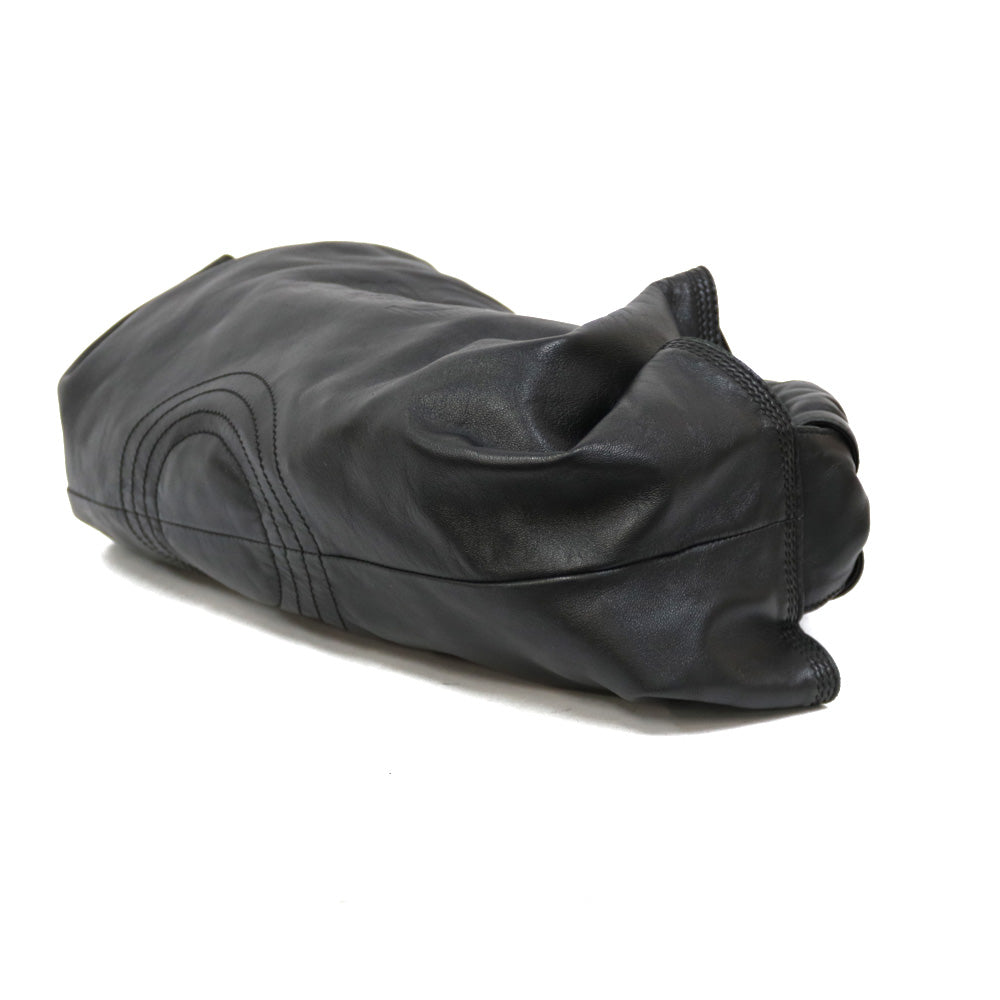 LOEWE Nappa Aire Handbag Leather Black Women's Used – 【公式