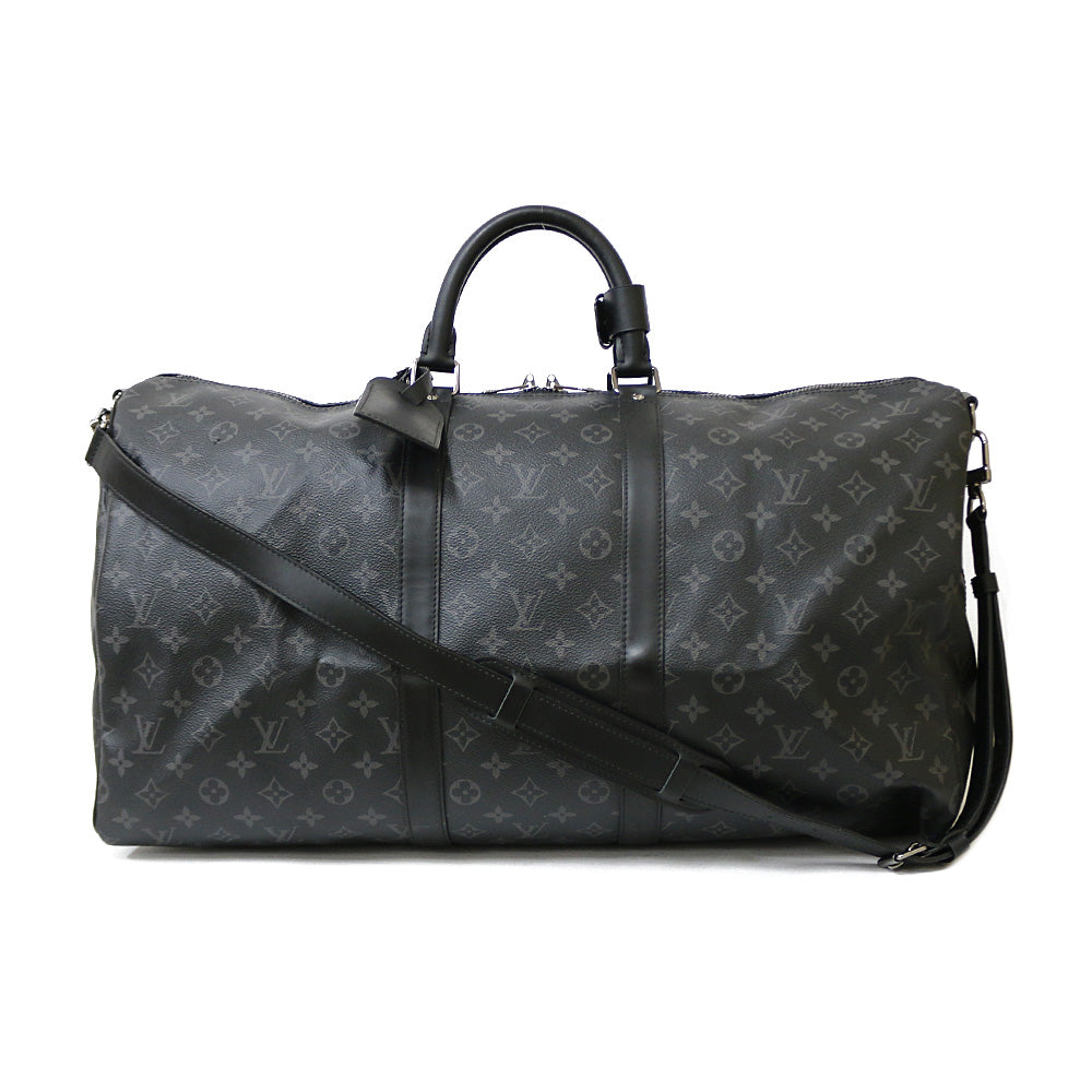 中古】 ルイ・ヴィトン LOUIS VUITTON キーポル・バンドリエール55 ボストンバッグ モノグラム・エクリプス M40605 ブ –  【公式】リサイクルキング オンラインショップ