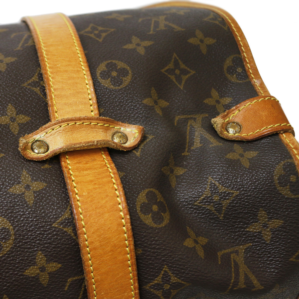 中古】 ルイ・ヴィトン LOUIS VUITTON ソミュール43 ショルダーバッグ モノグラム モノグラムキャンバス M42252 ブラ –  【公式】リサイクルキング オンラインショップ