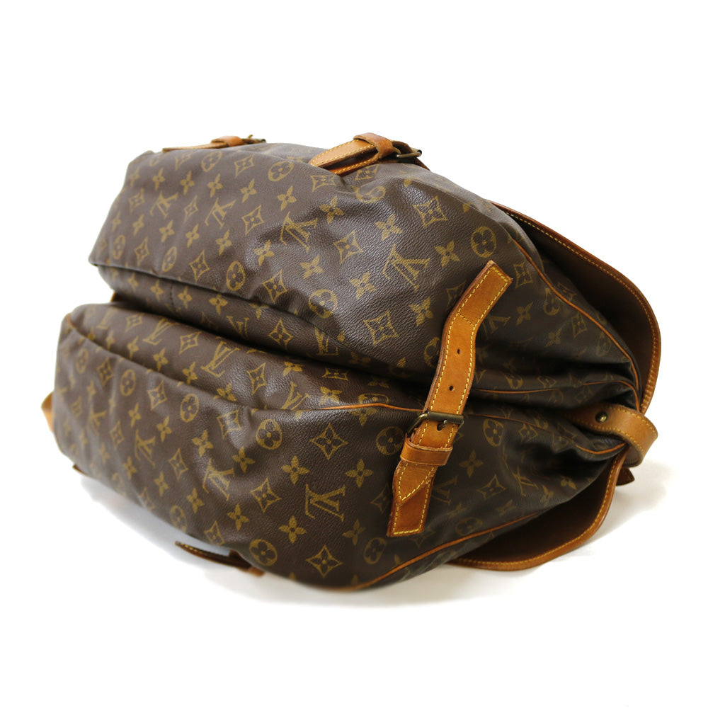 中古】 ルイ・ヴィトン LOUIS VUITTON ソミュール43 ショルダーバッグ モノグラム モノグラムキャンバス M42252 ブラ –  【公式】リサイクルキング オンラインショップ