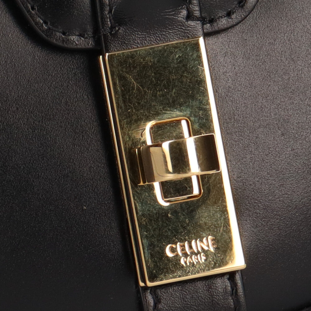 セリーヌ CELINE スモールブザス セーズ（16） ショルダーバッグ カーフ ブラック レディース 中古 – 【公式】リサイクルキング  オンラインショップ