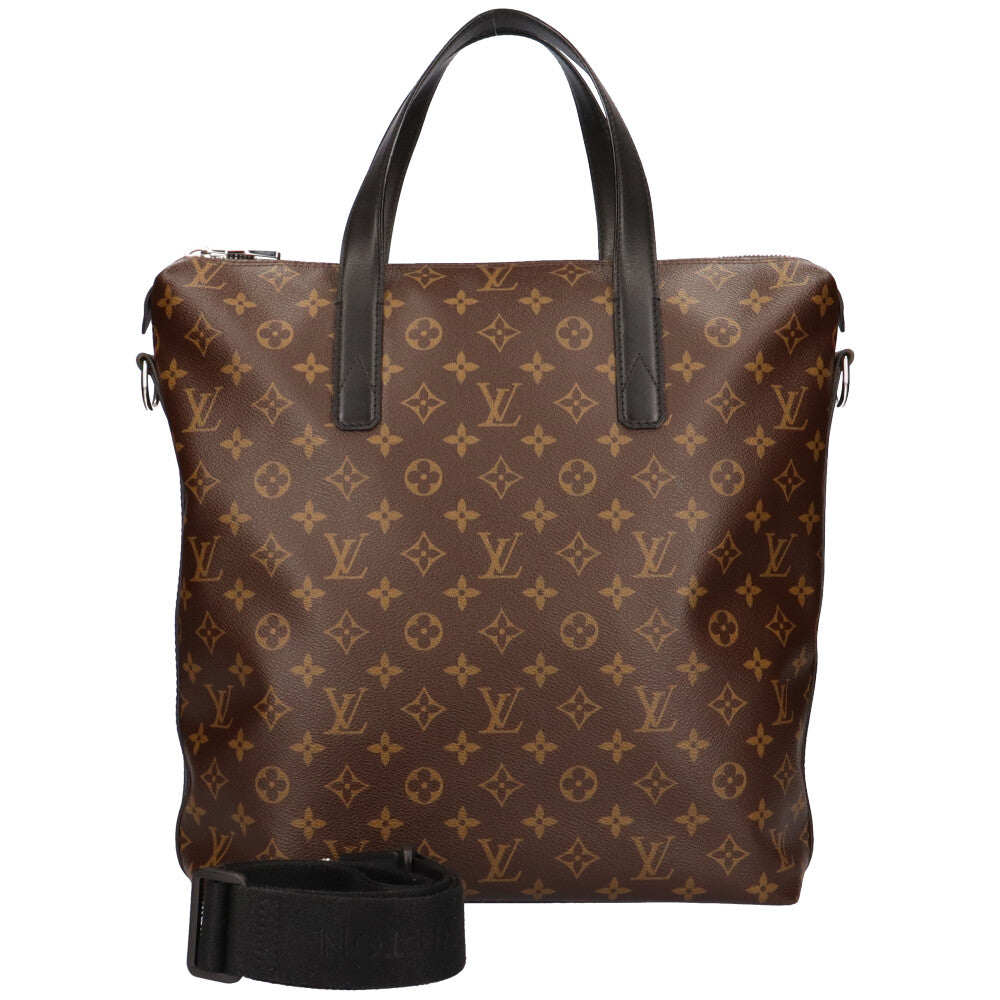 ルイヴィトン LOUIS VUITTON マカサーキタン モノグラムマカサー ショルダーバッグ モノグラムマカサー ブラウン ユニセックス 中古