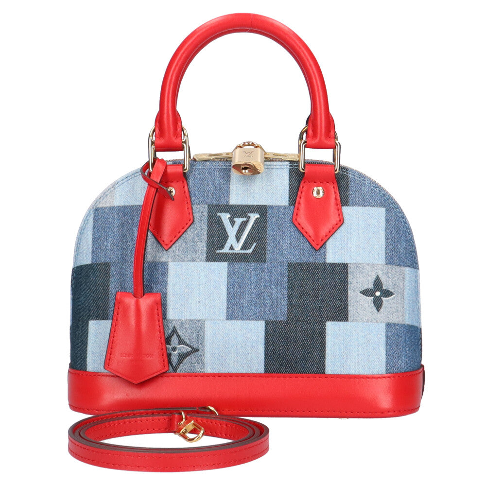 ルイヴィトン LOUIS VUITTON アルマBB モノグラムデニム ショルダーバッグ モノグラムデニム ブルー レディース 中古 –  【公式】リサイクルキング オンラインショップ