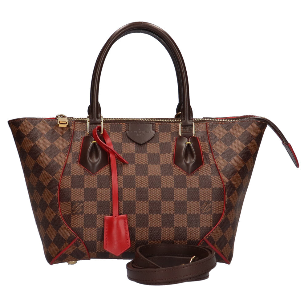 ルイヴィトン LOUIS VUITTON カイサトートPM ダミエ ショルダーバッグ ダミエキャンバス ブラウン レディース 中古 –  【公式】リサイクルキング オンラインショップ