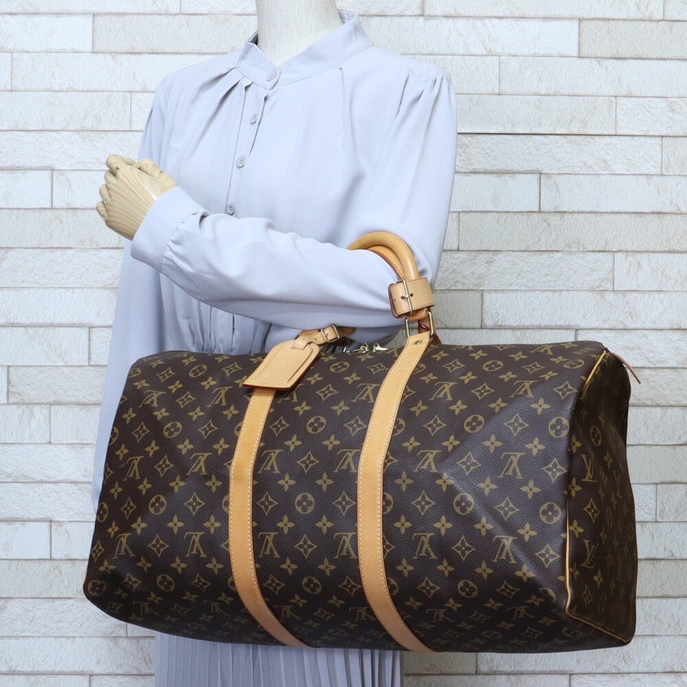 ルイヴィトン LOUIS VUITTON キーポル50 モノグラム ボストンバッグ モノグラムキャンバス ブラウン レディース 中古 –  【公式】リサイクルキング オンラインショップ