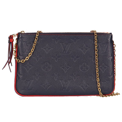 ルイヴィトン LOUIS VUITTON ポシェットドゥーブルジップ モノグラム