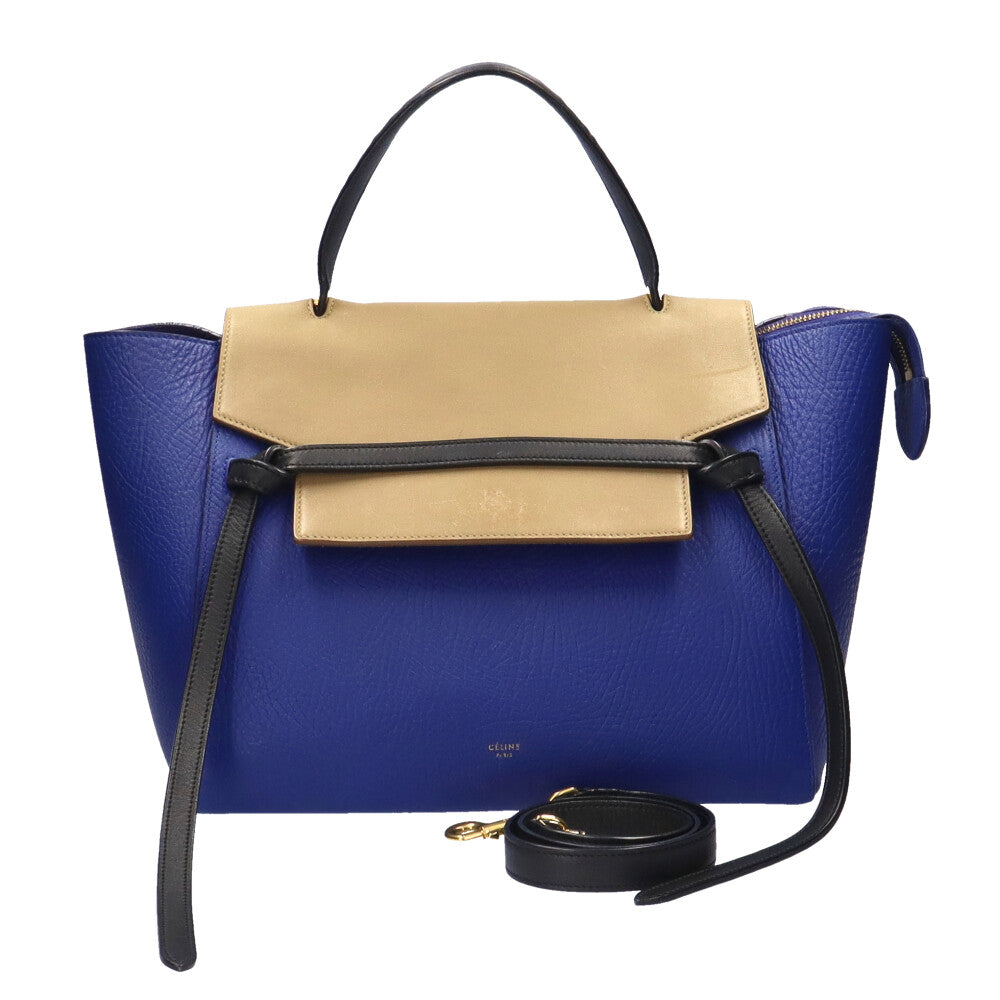 セリーヌ CELINE ベルトバッグミニ ハンドバッグ カーフ レディース 中古 – 【公式】リサイクルキング オンラインショップ