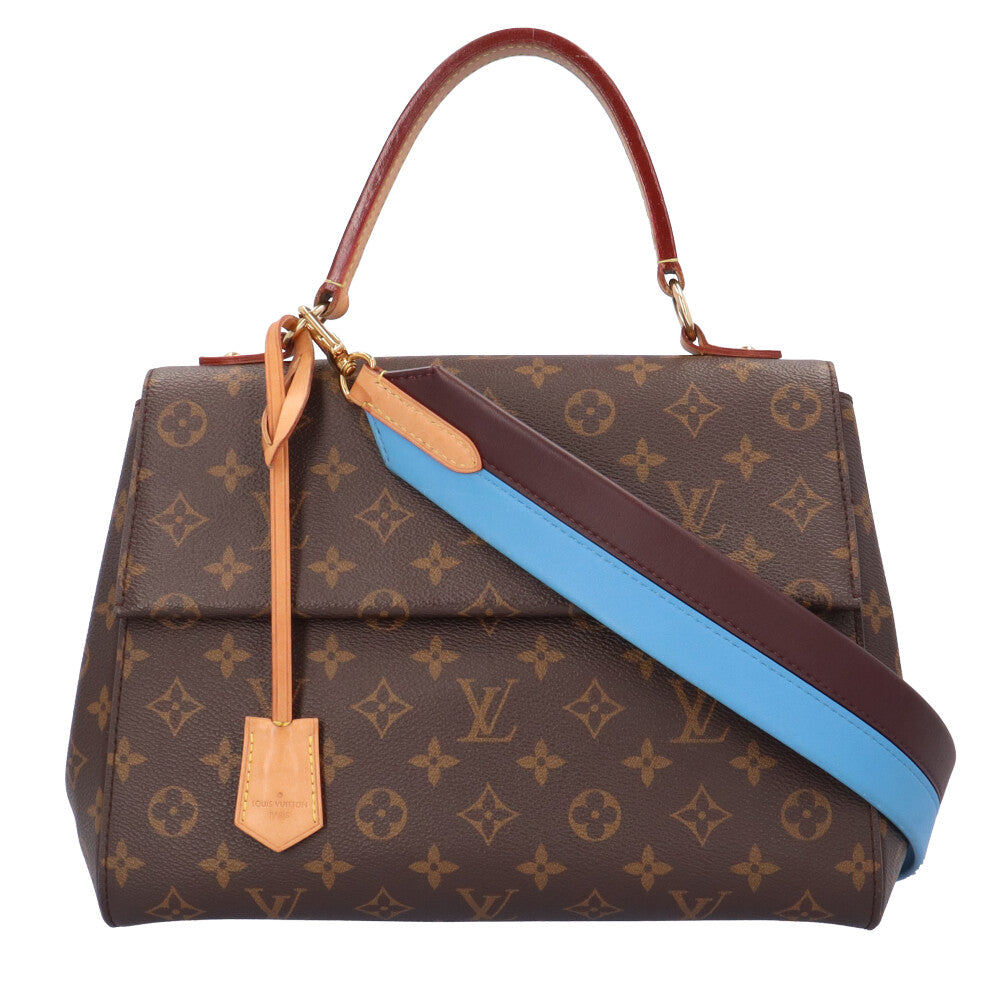 ルイヴィトン クリュニーMM モノグラム ショルダーバッグ モノグラムキャンバス ブラウン レディース LOUIS VUITTON 【中古】