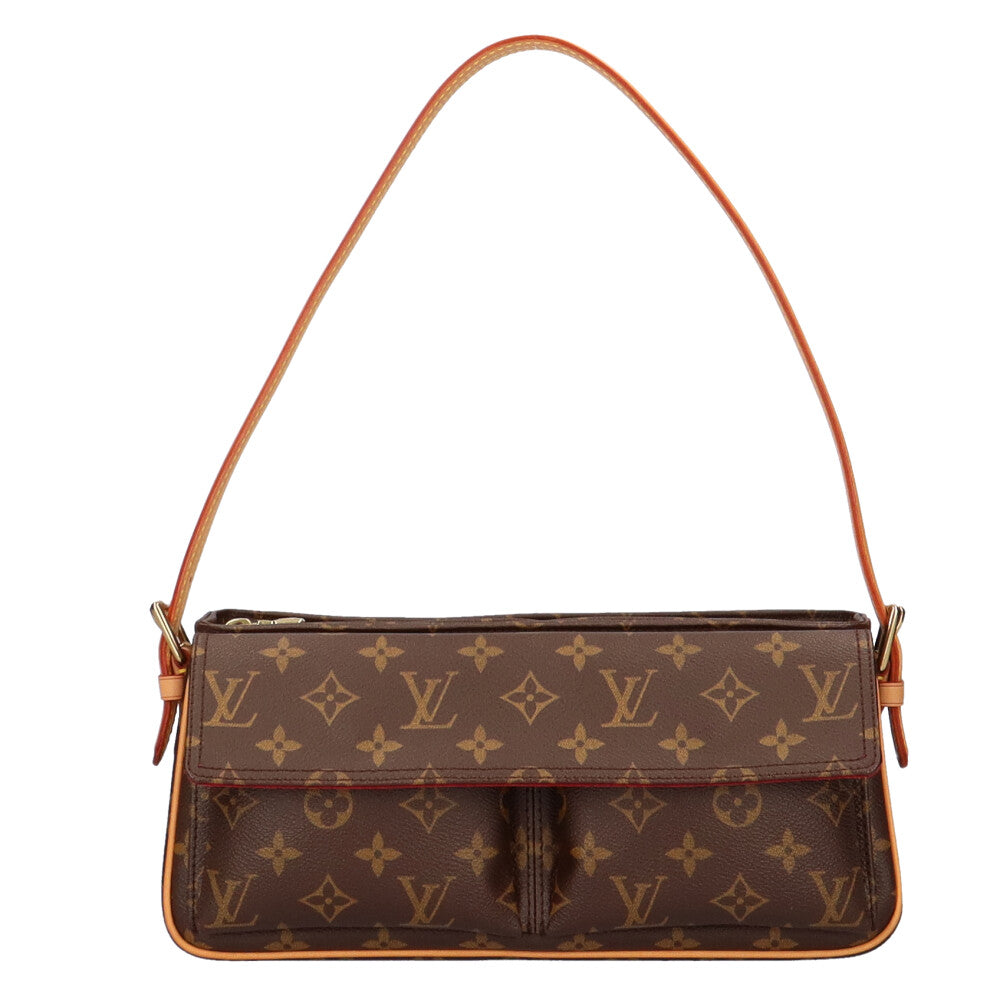 ルイヴィトン LOUIS VUITTON ヴィバシテMM モノグラム ショルダーバッグ モノグラムキャンバス ブラウン レディース 中古 –  【公式】リサイクルキング オンラインショップ