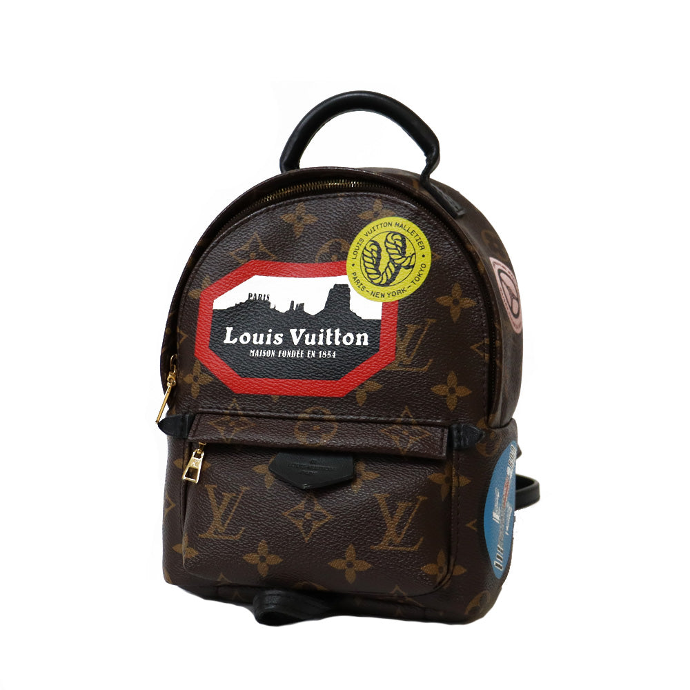 中古】 ルイ・ヴィトン LOUIS VUITTON リュック・デイパック モノグラムステッカー パームスプリングス バックパックミニ モノ –  【公式】リサイクルキング オンラインショップ