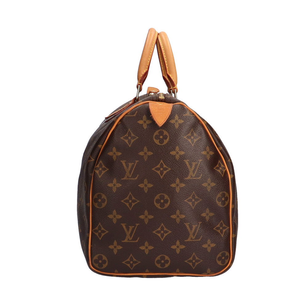 ルイヴィトン LOUIS VUITTON スピーディ35 モノグラム ハンドバッグ モノグラムキャンバス ブラウン レディース 中古 –  【公式】リサイクルキング オンラインショップ