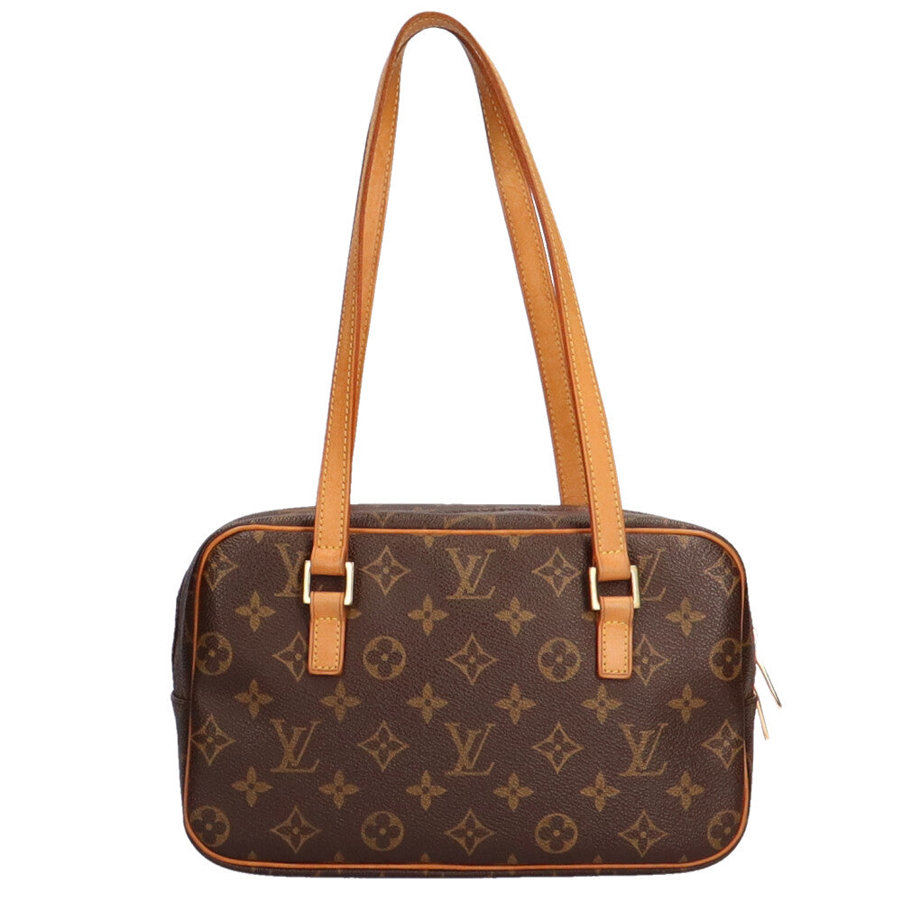 ルイヴィトン LOUIS VUITTON シテMM モノグラム ショルダーバッグ モノグラムキャンバス ブラウン レディース 中古