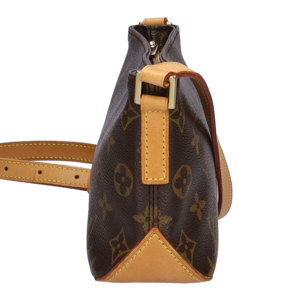 中古】 ルイ・ヴィトン LOUIS VUITTON トロター ショルダーバッグ モノグラム モノグラムキャンバス M51240 ブラウン –  【公式】リサイクルキング オンラインショップ