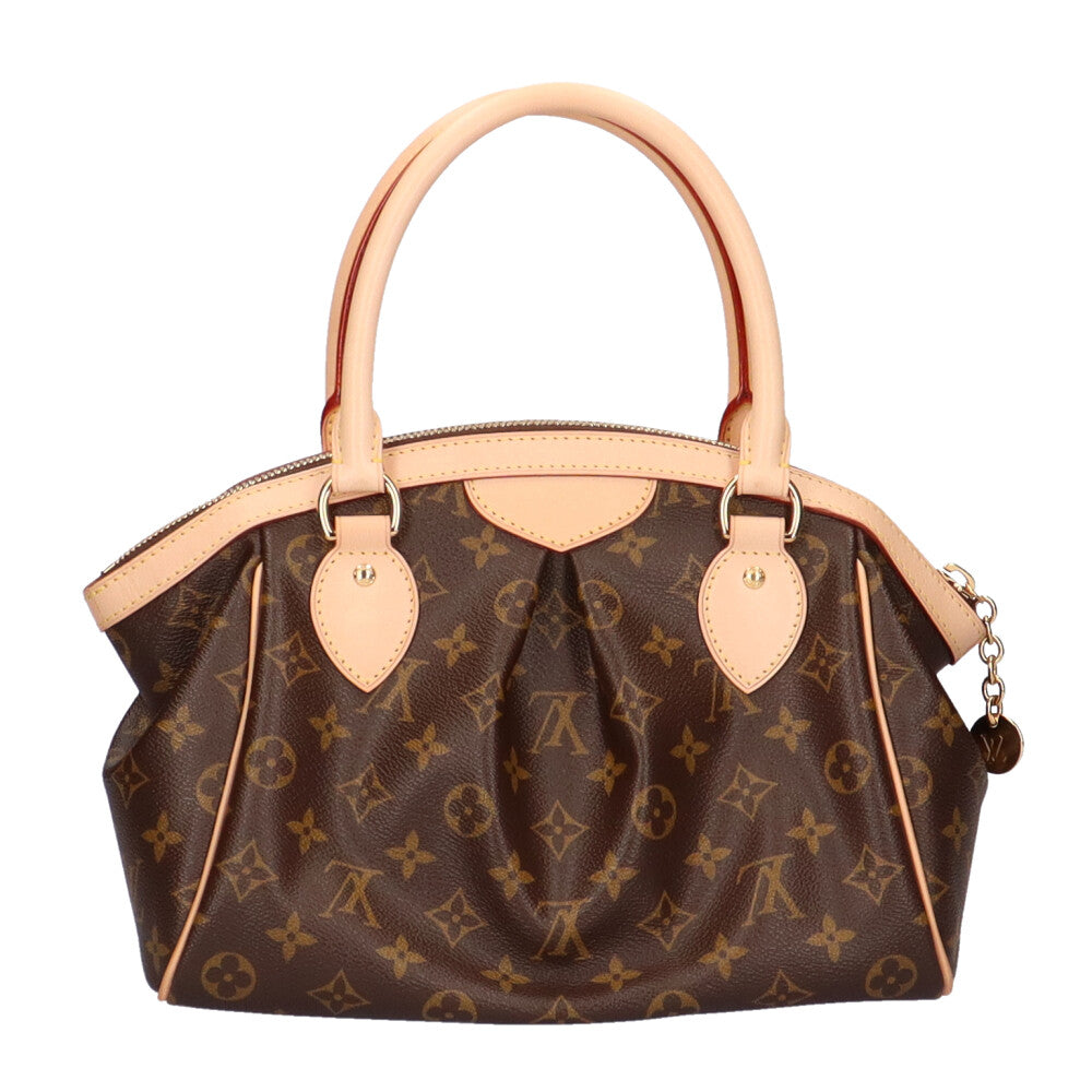 ルイヴィトン LOUIS VUITTON ティボリPM モノグラム ハンドバッグ ブラウン レディース 中古