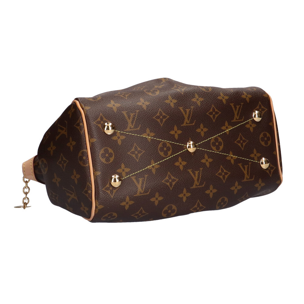 ルイヴィトン LOUIS VUITTON ティボリPM モノグラム ハンドバッグ ブラウン レディース 中古 – 【公式】リサイクルキング  オンラインショップ