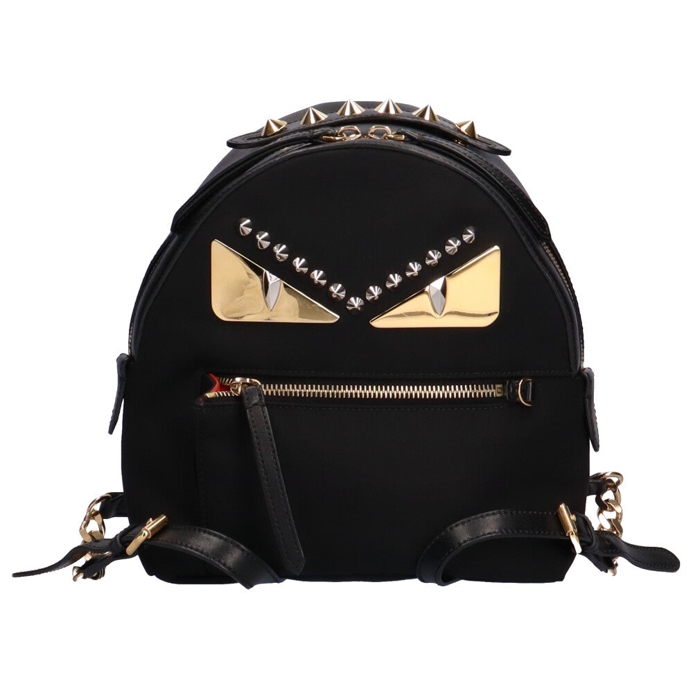 FENDI Monster Backpack Daypack Nylon Women s Used