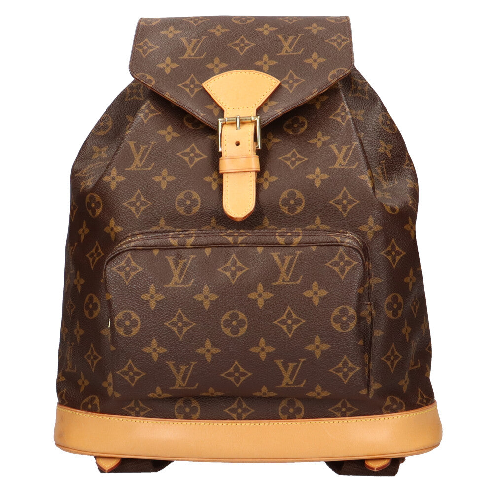 ルイ・ヴィトン モノグラム モンスリ GM リュック LOUIS VUITTON ヴィトン 旧い バック・リュックサック 【中古】△